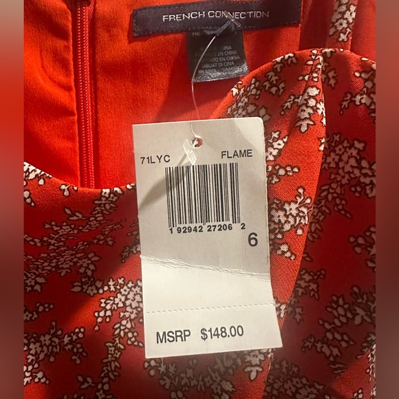 NWT French Connection Whisper Light Sweetheart Minidress - Picture 3 of 7